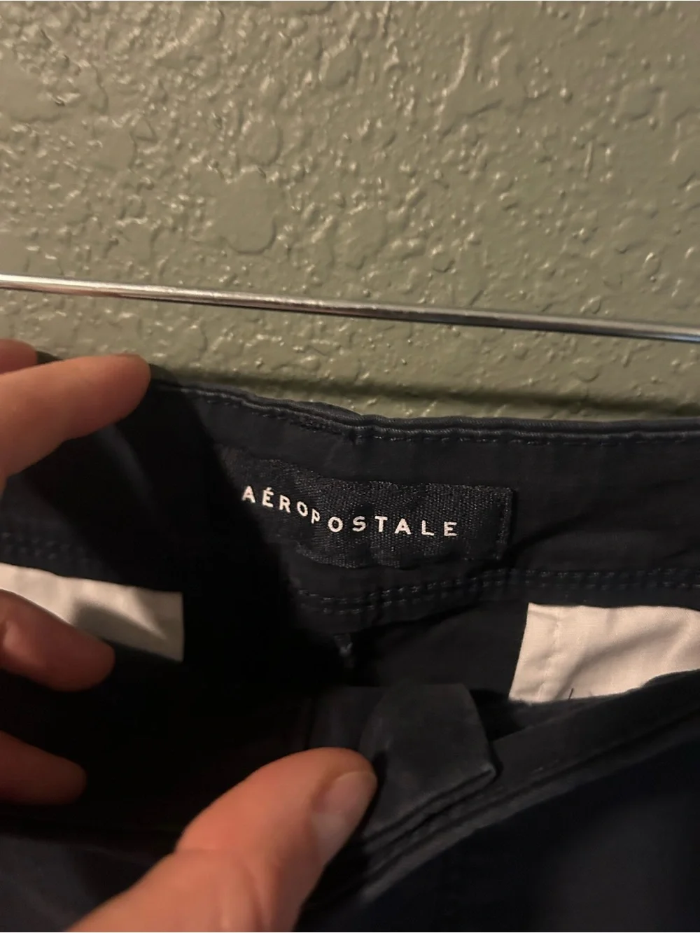 Aeropostale navy blue chino shorts #chino #preppy